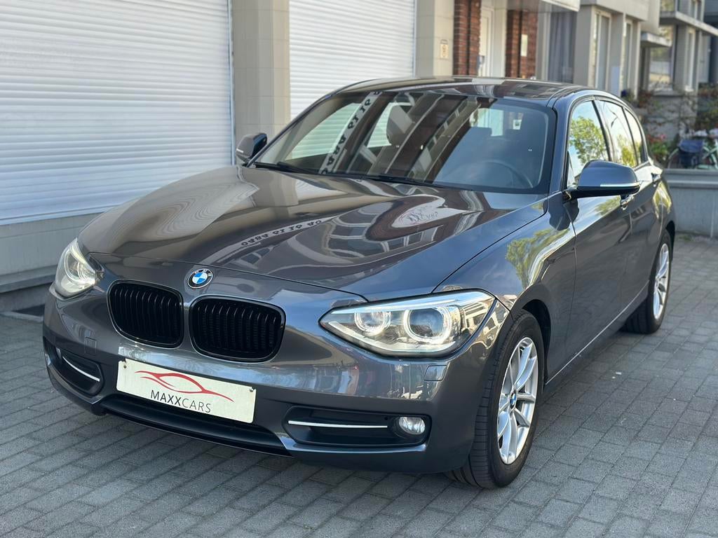 BMW 116d EfficientDynamics Sport 2014 / Leder Navi Xenon Pdc, Autos, BMW, Entreprise, Achat, Série 1, ABS, Phares directionnels