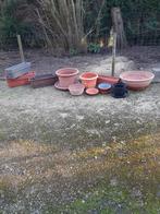 Plantenbakken v buiten, allerlei, bruin en zwart, met schaal, Moins de 30 cm, Synthétique, Enlèvement, Utilisé