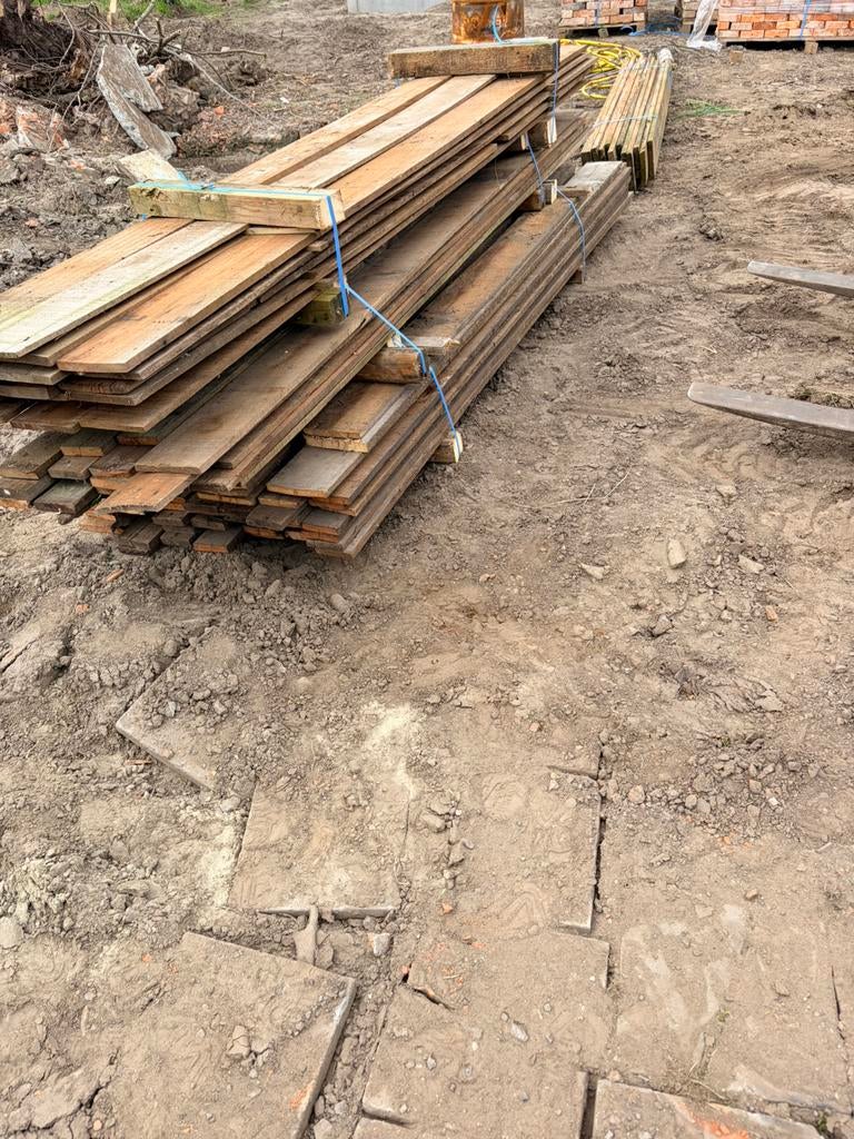 Azobe planken, Bricolage & Construction, Bois & Planches, Enlèvement, Comme neuf