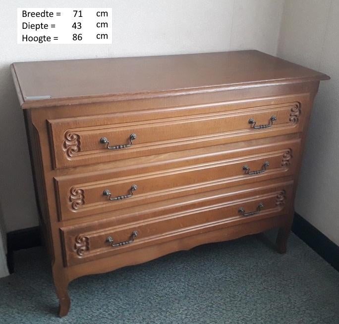 Te koop : commode kast met lades, Ophalen, Commode