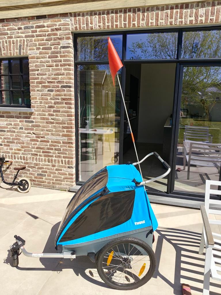 Thule Coaster XT fietskar, Pliable, Comme neuf, Enlèvement, Remorque pour enfant