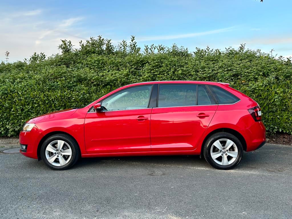 Skoda Rapid Automatique 1.0 Essence 2018 €6d 172.000km GPS, Rouge, Achat, Euro 6, Entreprise