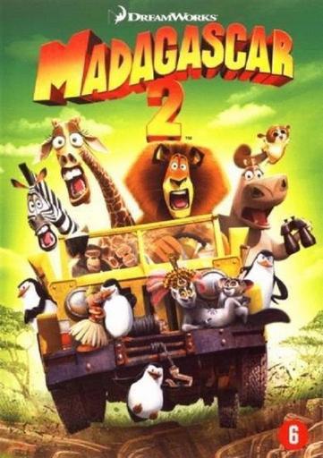 Madagascar 2 (2008) Dvd, Cd's en Dvd's, Dvd's | Tekenfilms en Animatie, Gebruikt, Amerikaans, Tekenfilm, Vanaf 6 jaar, Ophalen of Verzenden