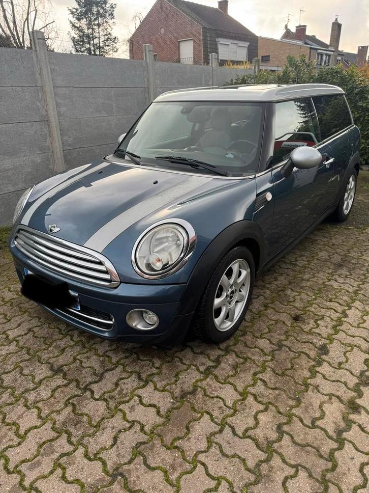 Mini Cooper CLUBMAN PACK CHILI 2009 1.6 diesel, Autos, Mini, Particulier, Clubman, Toit ouvrant, Diesel, Automatique, Cuir, Enlèvement