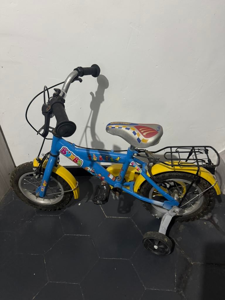 Bumba 12” kinderfiets voor kinderen van 3-5 jaar!, Fietsen en Brommers, Fietsen | Kinderfietsjes, Zo goed als nieuw, Ophalen