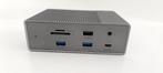 HyperDrive GEN2 18-Port USB-C Docking (nieuwstaat), Informatique & Logiciels, Stations d'accueil, Enlèvement, Comme neuf, Hub USB