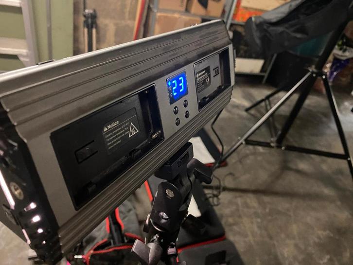 Led belichting foto video set van 3, Audio, Tv en Foto, Fotografie | Fotostudio en Toebehoren, Gebruikt, Lamp of Flitsset, Ophalen