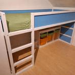 Lit kura ikea avec tente et matelas et sommier, Kinderen en Baby's, Ophalen, Gebruikt, Hoogslaper