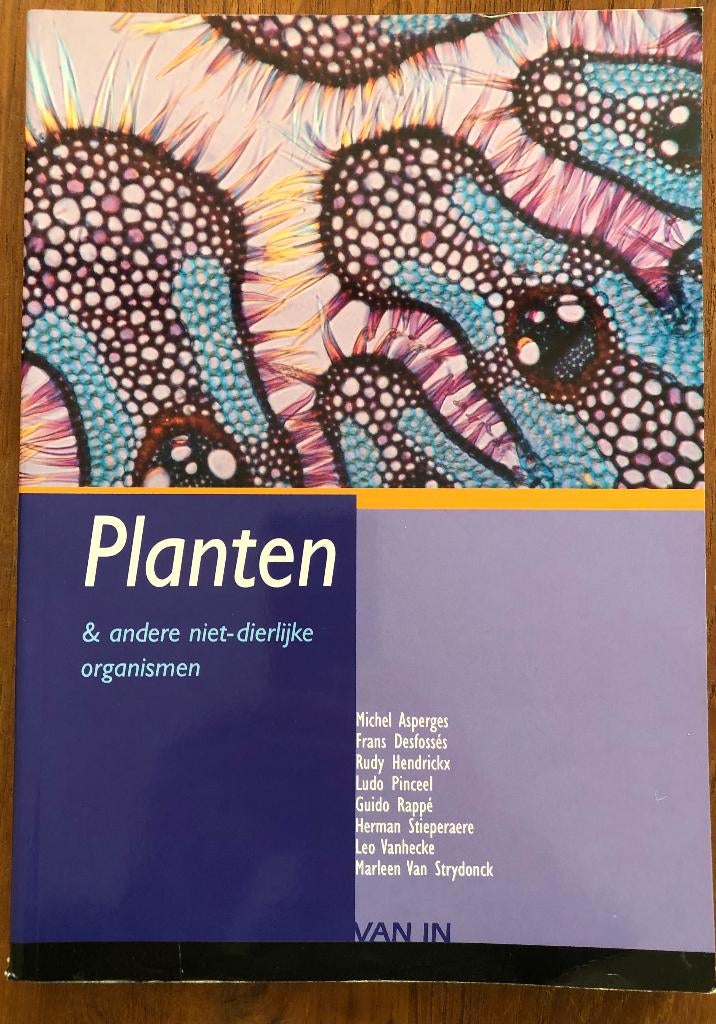 Végétaux et autres organismes non animaux (VANIN), Neuf, Sciences naturelles, Enlèvement, Van In