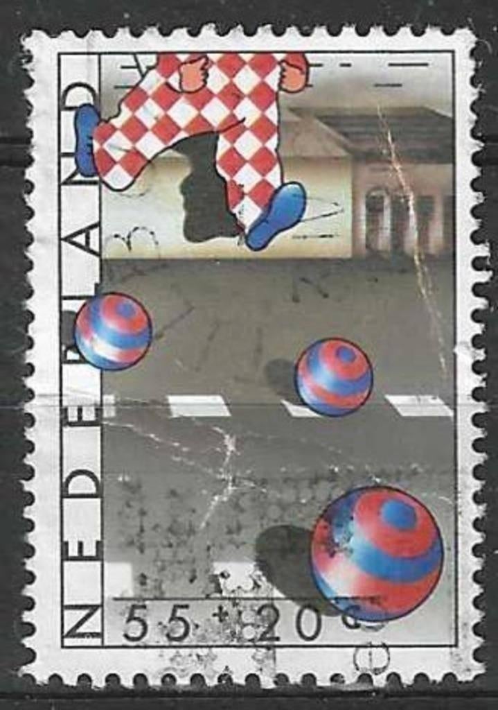 Pays-Bas 1977 - Yvert 1082 - Timbres pour enfants - Tra (ST), Timbres & Monnaies, Timbres | Pays-Bas, Envoi, Affranchi