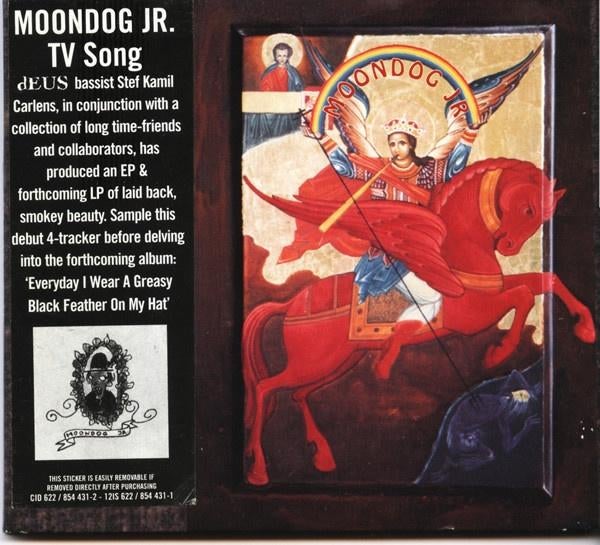 CD Moondog Jr. – TV Song - 1995, Maxi-single, Ophalen of Verzenden, Zo goed als nieuw, 1 single