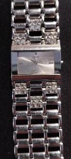 Polshorloge met Swarovski teentjes van Guess, Handtassen en Accessoires, Horloges | Dames, Ophalen, Gebruikt, Guess, Polshorloge
