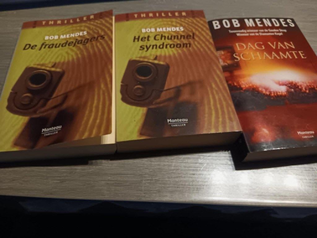 Boeken Bob Mendes, Livres, Thrillers, Enlèvement ou Envoi, Comme neuf
