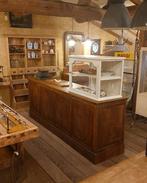 mooie oude toonbank met lades en schuifdeuren kookeiland, Antiek en Kunst, Curiosa en Brocante, Ophalen