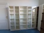 Meubles Bibilothèques Blanches Billy, Huis en Inrichting, Ophalen, Kunststof, Met deur(en)