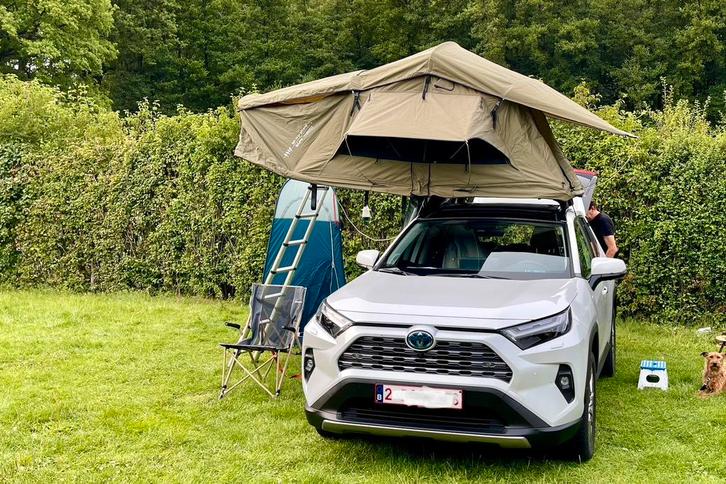 Daktent voor auto zo goed als nieuw, Caravans en Kamperen, Tenten, tot en met 2, Zo goed als nieuw, Ophalen