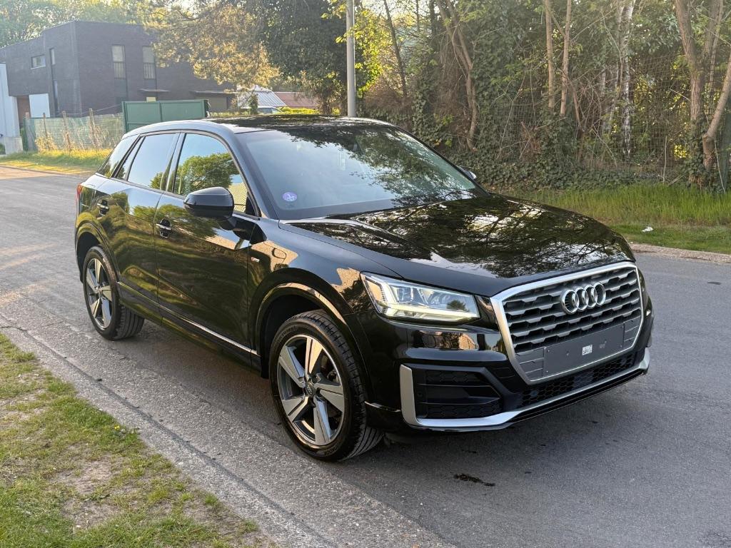 Audi Q2 S line, Auto's, Audi, 1498 cc, 4 cilinders, Zwart, Bedrijf