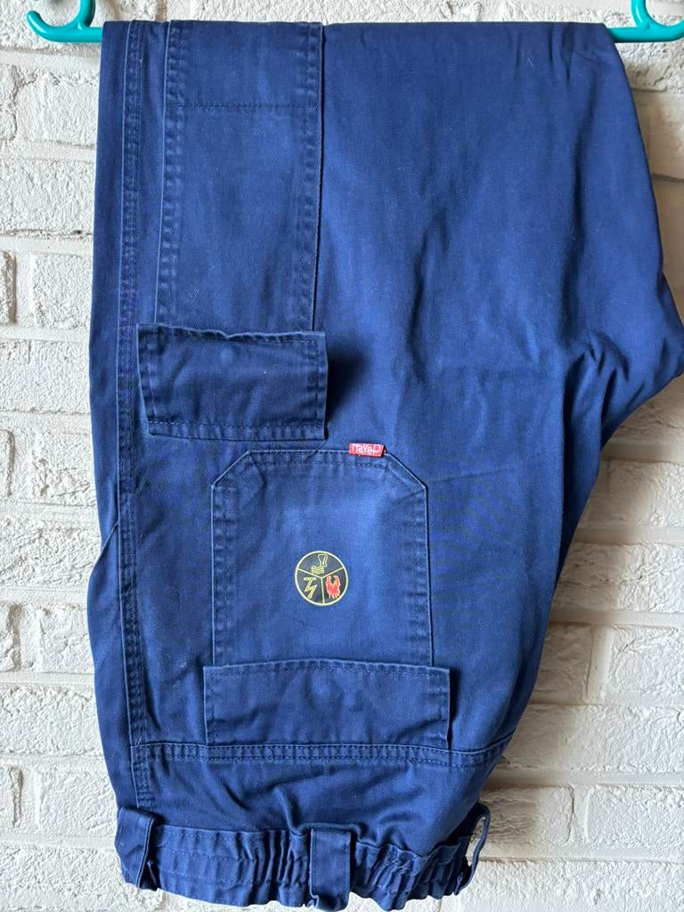 Veiligheids werkbroek maat 58 Havep, Ophalen of Verzenden, Gedragen, Overige maten, Blauw