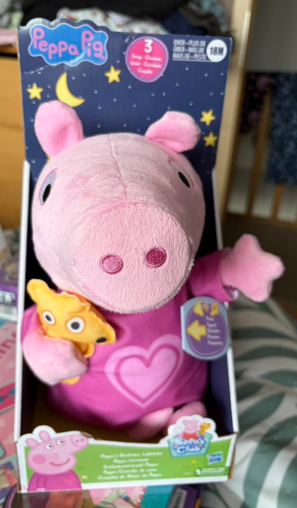Peluche peppa pig neuve, Kinderen en Baby's, Speelgoed | Knuffels en Pluche, Peppa Pig, Ophalen, Nieuw