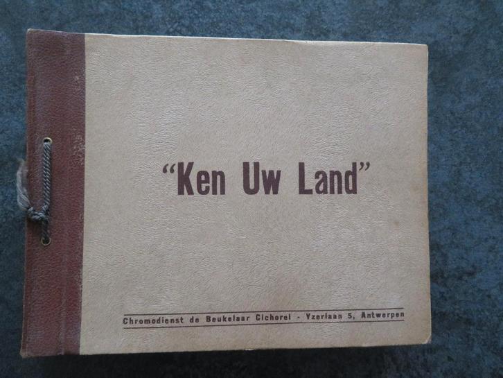 Ken uw land  2x, Livres, Livres d'images & Albums d'images, Comme neuf, Album d'images, Enlèvement
