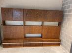 modulaire retro wandkast, Huis en Inrichting, Ophalen, 250 tot 300 cm, Gebruikt, Met klep(pen)