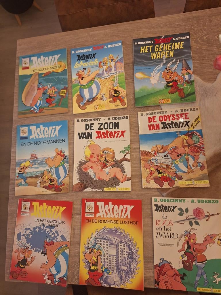Lot van 17 asterix strips, Boeken, Stripverhalen, Ophalen