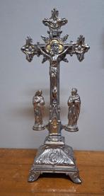 Kruisbeeld in zamak, Antiek en Kunst, Ophalen of Verzenden