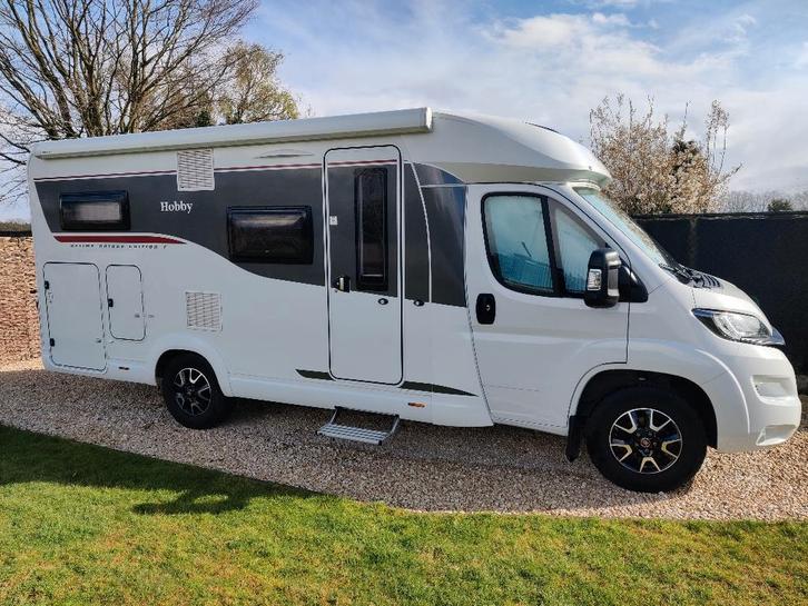 Hobby Optima Ontour Edition F op Fiat, Caravanes & Camping, Camping-cars, Particulier, jusqu'à 2, Semi-intégral, Fiat, Fiat, Diesel