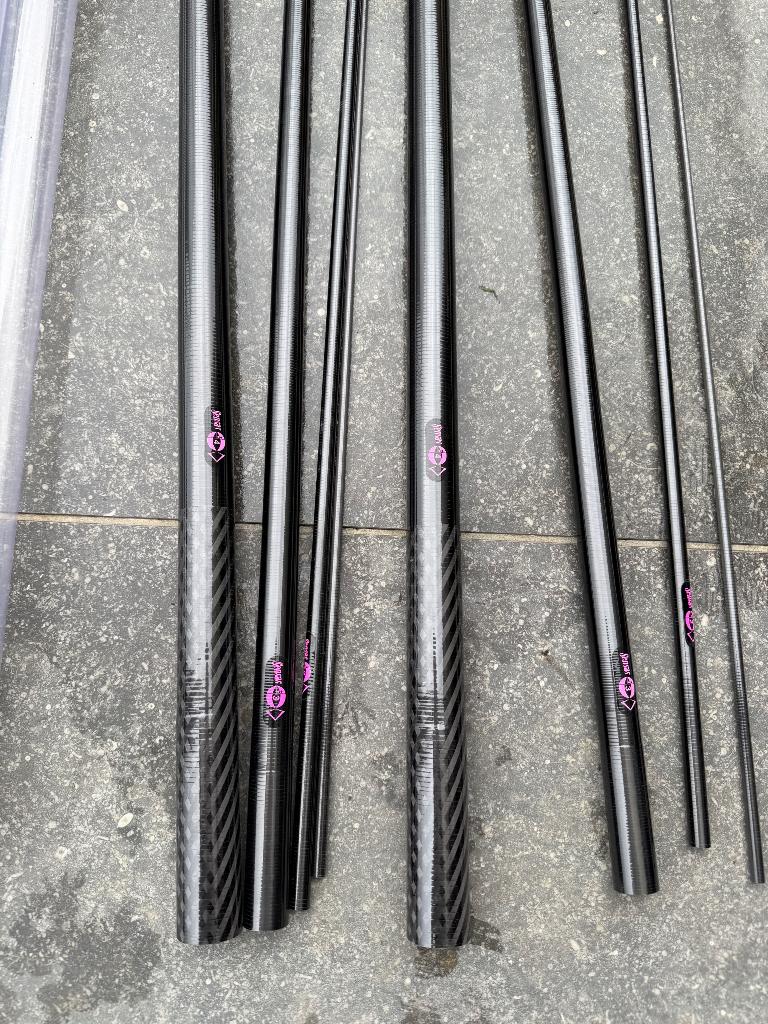 2 topsets sensas 4 delig, Watersport en Boten, Hengelsport | Algemeen, Ophalen, Zo goed als nieuw