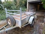 ALUMINIUM AANHANGWAGEN VAN 1M20X2M, Auto diversen, Aanhangers en Bagagewagens, Ophalen, Gebruikt