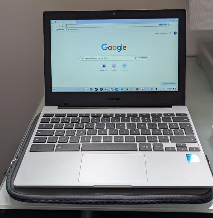 Chromebook Samsung Galaxy Go, Computers en Software, Chromebooks, Zo goed als nieuw, 11 inch, 4 GB of minder, 64 GB, Azerty, Ophalen of Verzenden