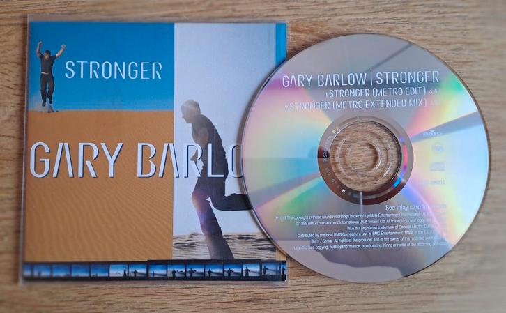 Gary Barlow - Stronger, Cd's en Dvd's, Cd Singles, Zo goed als nieuw, Pop, 1 single, Ophalen of Verzenden