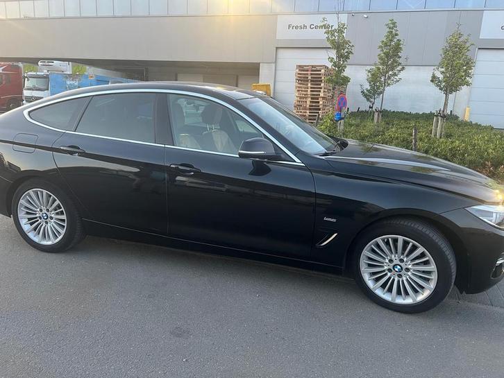 BMW 3 20 2018, Autos, BMW, Particulier, Série 3 GT, Essence, Noir, Brun, Cuir, Enlèvement
