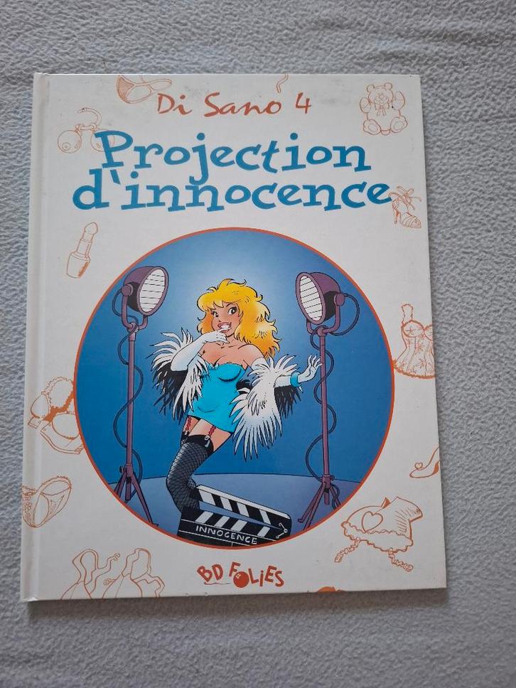 Projection d'innocence, par Bruno Di Sano avec dédicace, Livres, BD, Utilisé, Une BD, Enlèvement ou Envoi