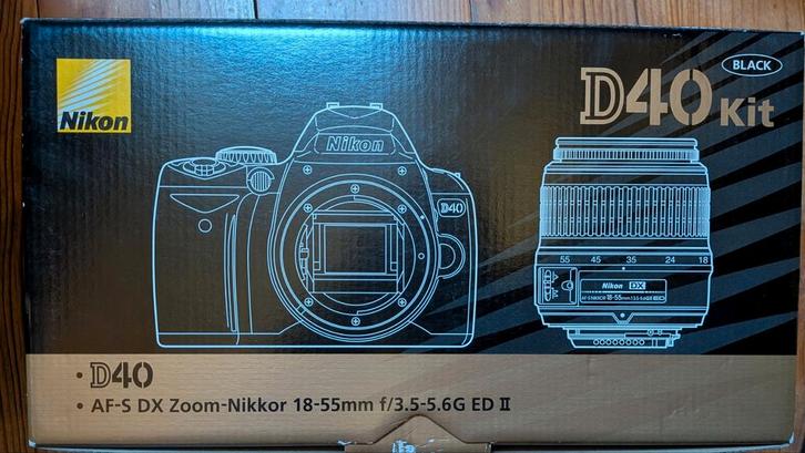 Nikon D40 kit met betere lens, Audio, Tv en Foto, Fotocamera's Digitaal, Gebruikt, Spiegelreflex, Nikon, Minder dan 4 keer, Ophalen of Verzenden