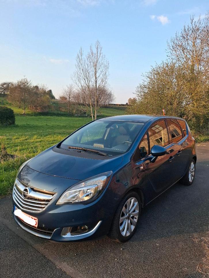 Opel meriva 1,4 turbo cosmo, Auto's, Opel, Bedrijf, Meriva, Achteruitrijcamera, Airbags, Airconditioning, Bluetooth, Boordcomputer