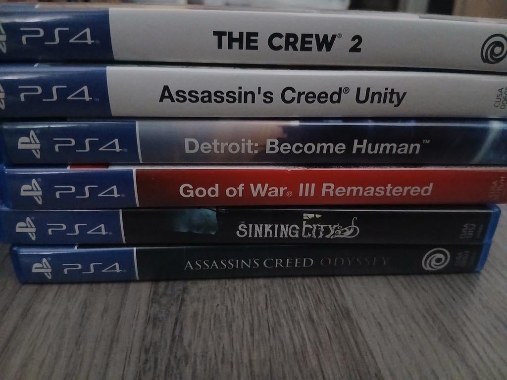 PS4 games, Ophalen