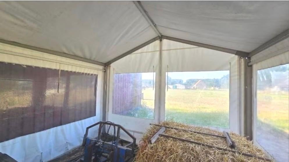 Professionele tent, Ophalen
