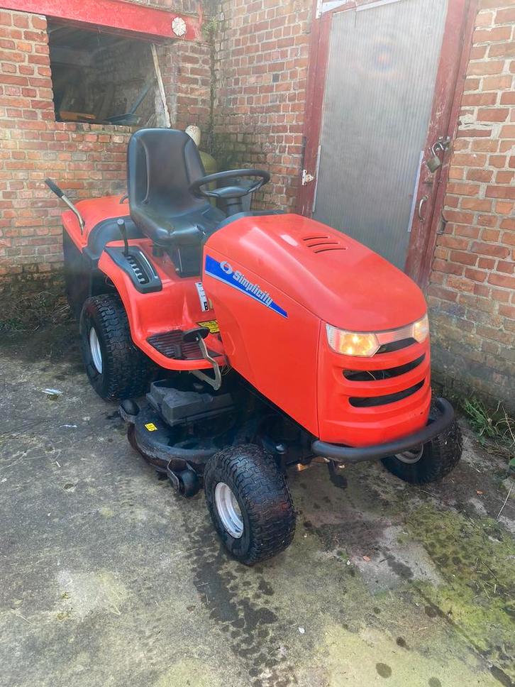 Zitmaaier simplicity, Jardin & Terrasse, Tondeuses autoportées, Comme neuf, Bac de ramassage, Enlèvement