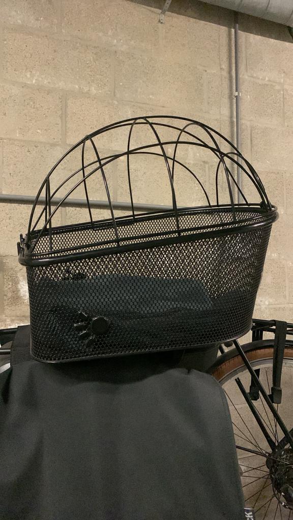 Fietsmand voor hond, Fietsen en Brommers, Ophalen, Zo goed als nieuw, Fietsmand