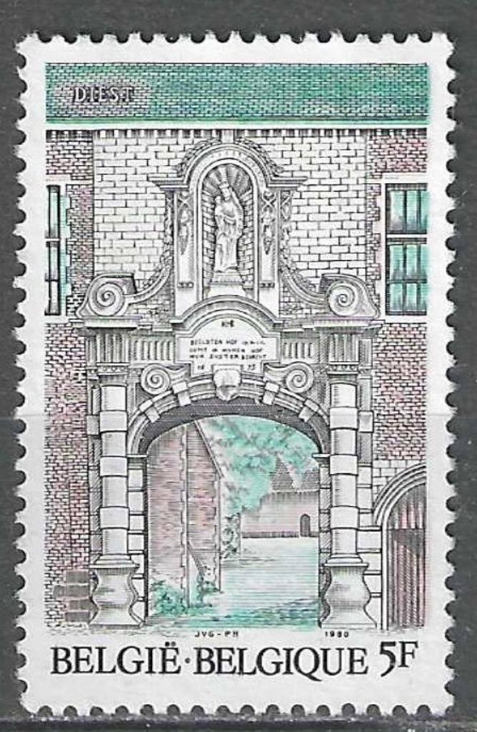 Belgie 1980 - Yvert/OBP 1997 - Toerisme - Diest (ST), Postzegels en Munten, Postzegels | Europa | België, Gestempeld, Gestempeld