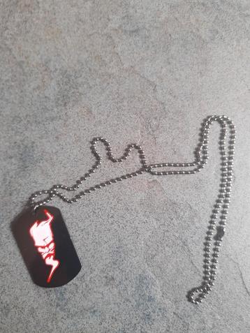 Thunderdome die hard dog tag ketting beschikbaar voor biedingen