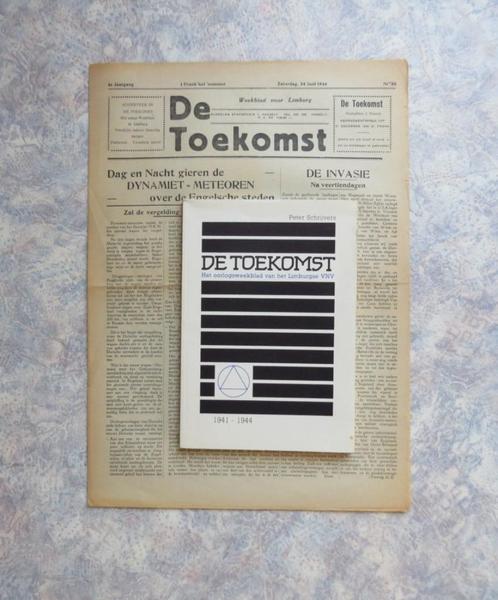 Toekomst Weekblad Vlaanderen Limburg Bezetting Bilzenaar Cla, Verzamelen, Retro, Overige typen, Verzenden