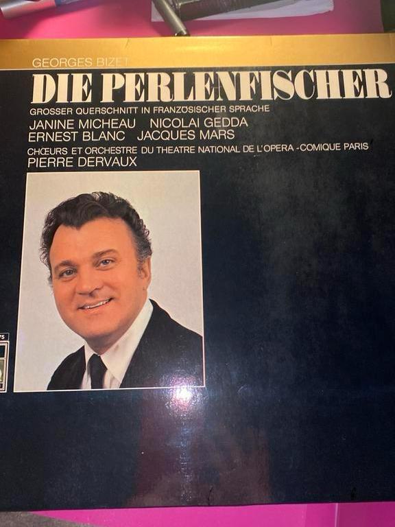 OPÉRETTE FRANÇAISE DE LONGUE DURÉE DIE PERLENFISCHER !, CD & DVD, Vinyles | Classique, Comme neuf, Enlèvement ou Envoi