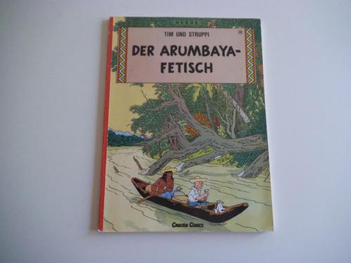 Tim et Struppi (Tintin) Le fétiche de l'arumbaya, Livres, BD, Utilisé, Une BD, Enlèvement ou Envoi