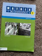 Matrix wiskunde 1 vademecum (meetkunde en getallenleer), Boeken, Schoolboeken, Nieuw, ASO, Nederlands, Ophalen