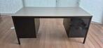 metalen bureau u, Huis en Inrichting, Bureaus, Ophalen, Gebruikt, Bureau