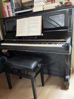 oude zwarte buffet piano, Muziek en Instrumenten, Ophalen, Gebruikt, Zwart, Piano