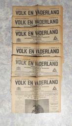 Krant Nederland Vaderland Bezetting Beweging Brigade, Collections, Revues, Journaux & Coupures, 1920 à 1940, Envoi, Journal