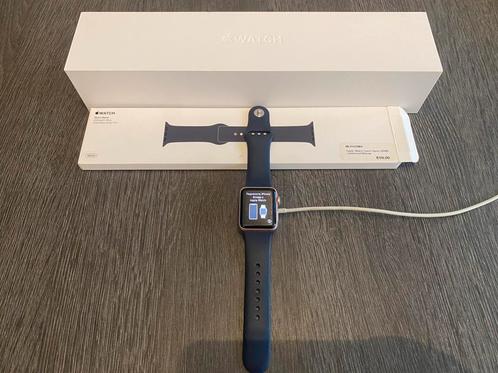 Apple watch serie 2 gold, Handtassen en Accessoires, Smartwatches, Gebruikt, Blauw, Ophalen